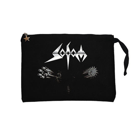 Sodom 2006 Sodom Siyah Clutch Astarlı Cüzdan / El Çantası