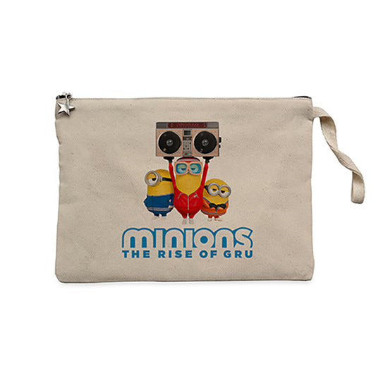 Minions The Rıse Of Gru Krem Clutch Astarlı Cüzdan / El Çantası