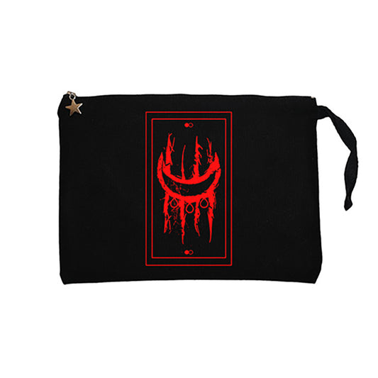 Signs Of The Swarm Album Siyah Clutch Astarlı Cüzdan / El Çantası