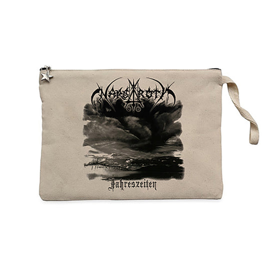 Nargaroth Jahreszeiten Krem Clutch Astarlı Cüzdan / El Çantası