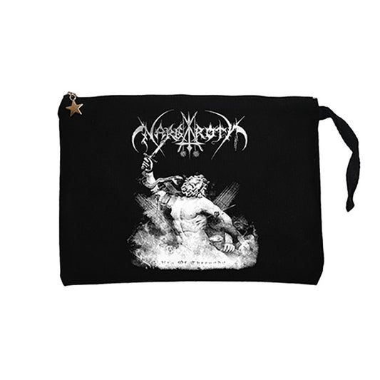 Nargorot Era Of Threnody Siyah Clutch Astarlı Cüzdan / El Çantası