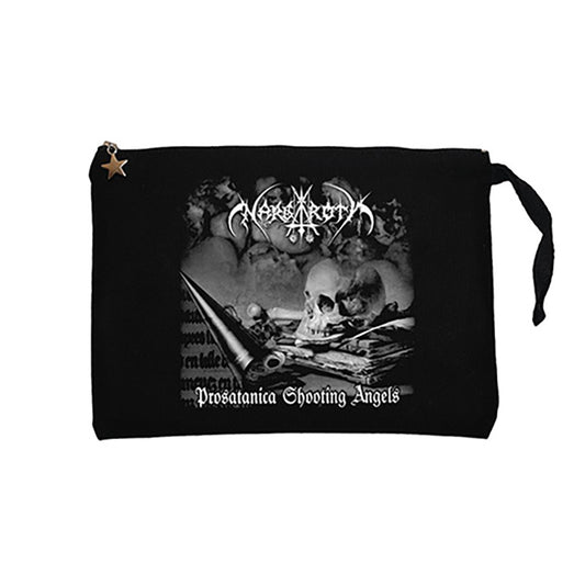 Nargaroth Prosatanica Shooting Siyah Clutch Astarlı Cüzdan / El Çantası