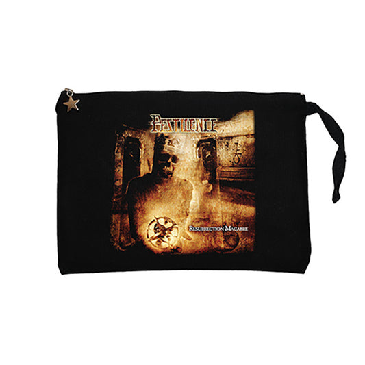 Pestilence Resurrection Macabre Siyah Clutch Astarlı Cüzdan / El Çantası