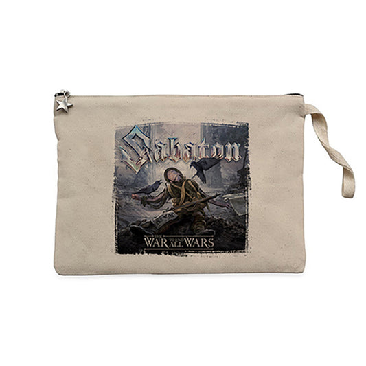 Sabaton The War To End All Wars Krem Clutch Astarlı Cüzdan / El Çantası