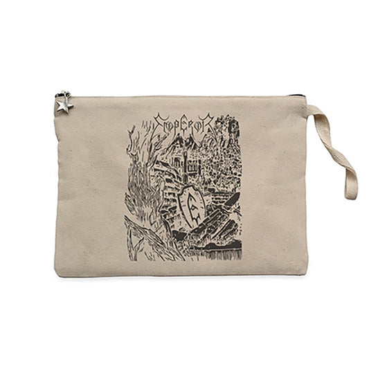 Emperor Band Essential Krem Clutch Astarlı Cüzdan / El Çantası