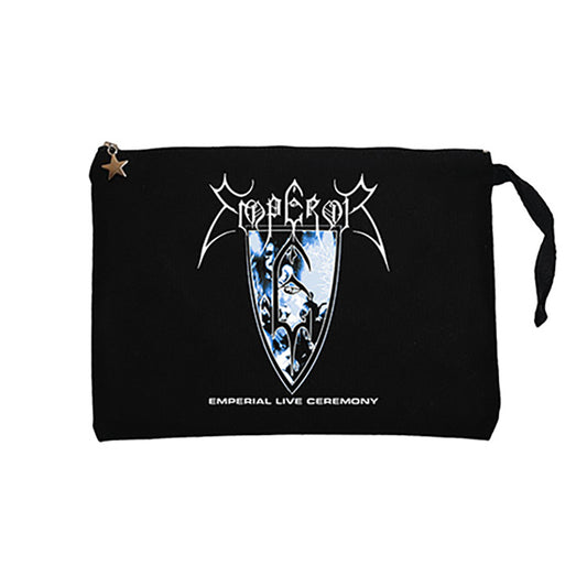 Emperor Emperial Live Ceremony Siyah Clutch Astarlı Cüzdan / El Çantası