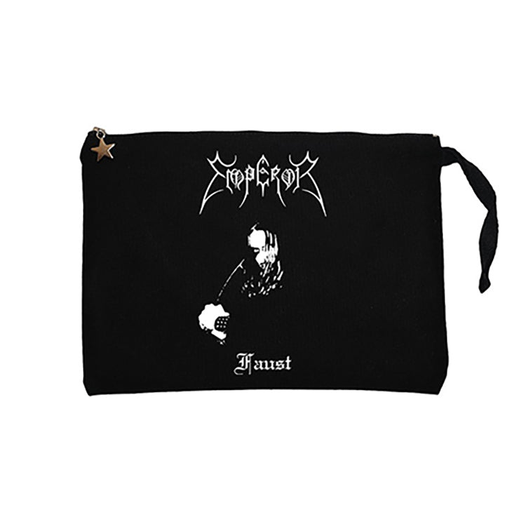 Emperor Haust Siyah Clutch Astarlı Cüzdan / El Çantası