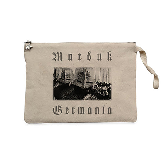 Marduk Germania Krem Clutch Astarlı Cüzdan / El Çantası