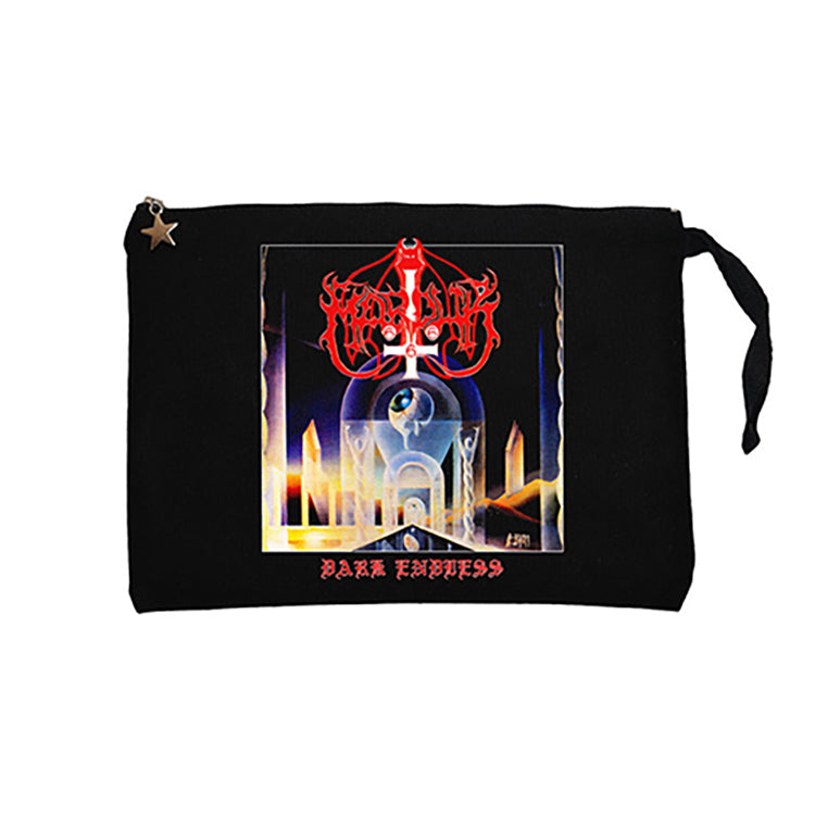 Marduk Dark Endless Siyah Clutch Astarlı Cüzdan / El Çantası