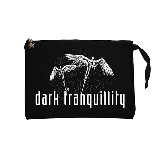 Dark Tranquillity Angel Siyah Clutch Astarlı Cüzdan / El Çantası
