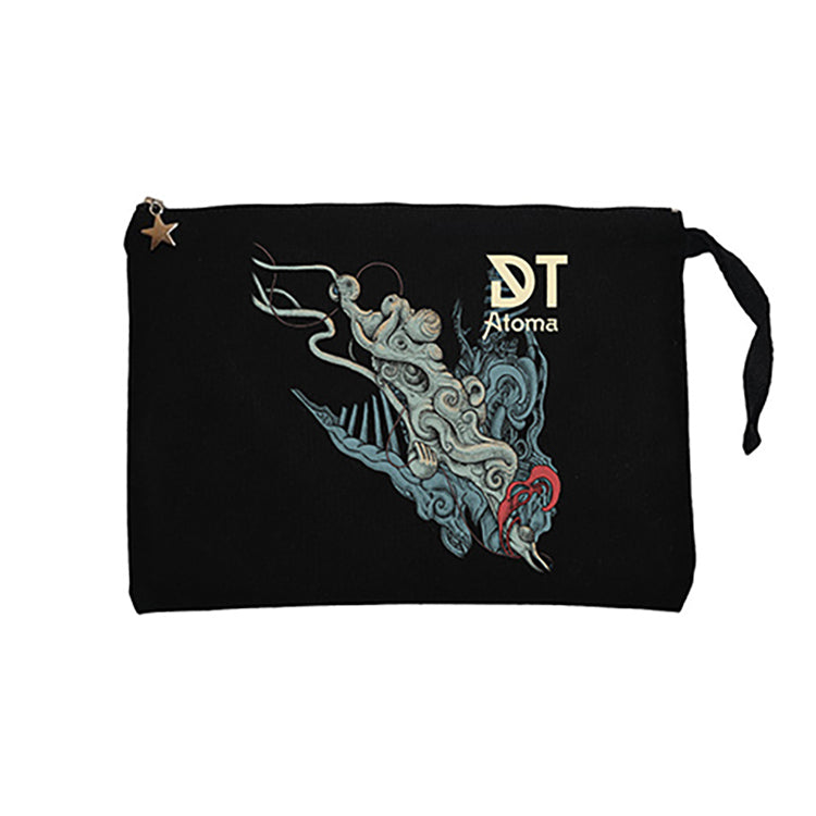 Dark Tranquillity Atoma Krem Clutch Astarlı Cüzdan / El Çantası