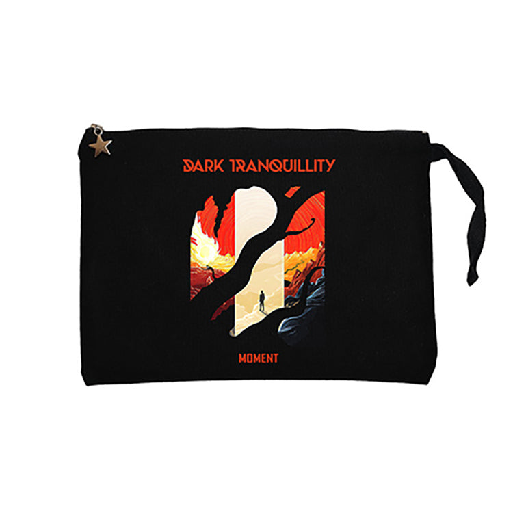 Dark Tranquillity Moment Siyah Clutch Astarlı Cüzdan / El Çantası