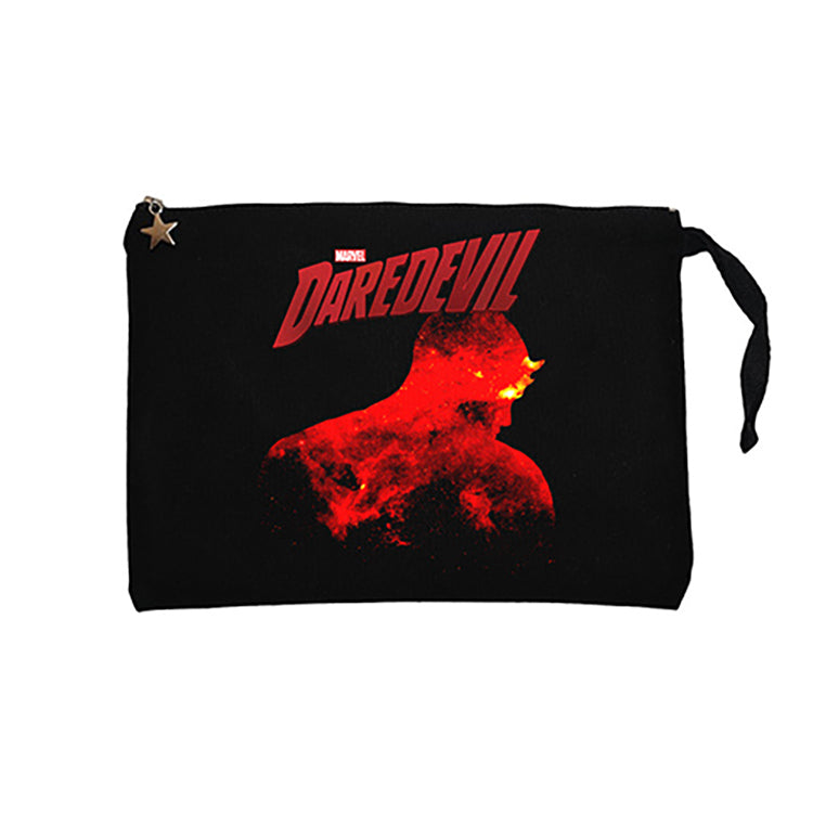 DareDevil Siyah Clutch Astarlı Cüzdan / El Çantası