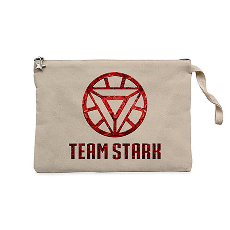 Iron Man Team Star Krem Clutch Astarlı Cüzdan / El Çantası