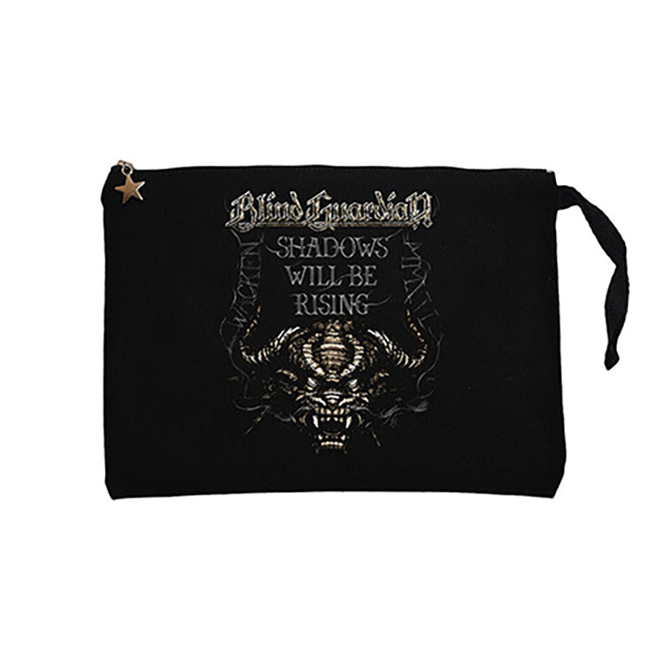 Blind Guardian Shadows Will Be Rising Siyah Clutch Astarlı Cüzdan / El Çantası