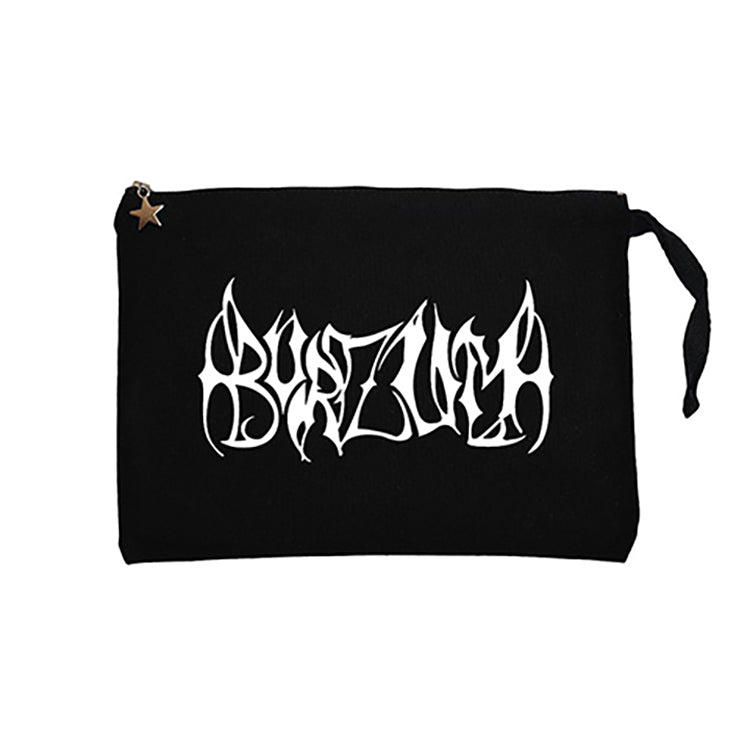 Burzum Shape Siyah Clutch Astarlı Cüzdan / El Çantası
