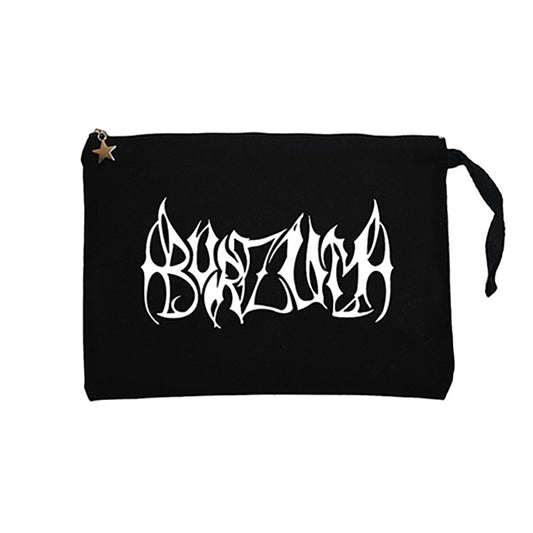 Burzum Shape Siyah Clutch Astarlı Cüzdan / El Çantası