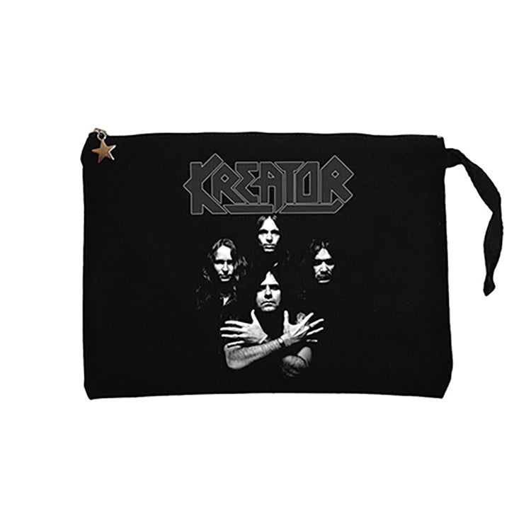 Kreator Group Siyah Clutch Astarlı Cüzdan / El Çantası