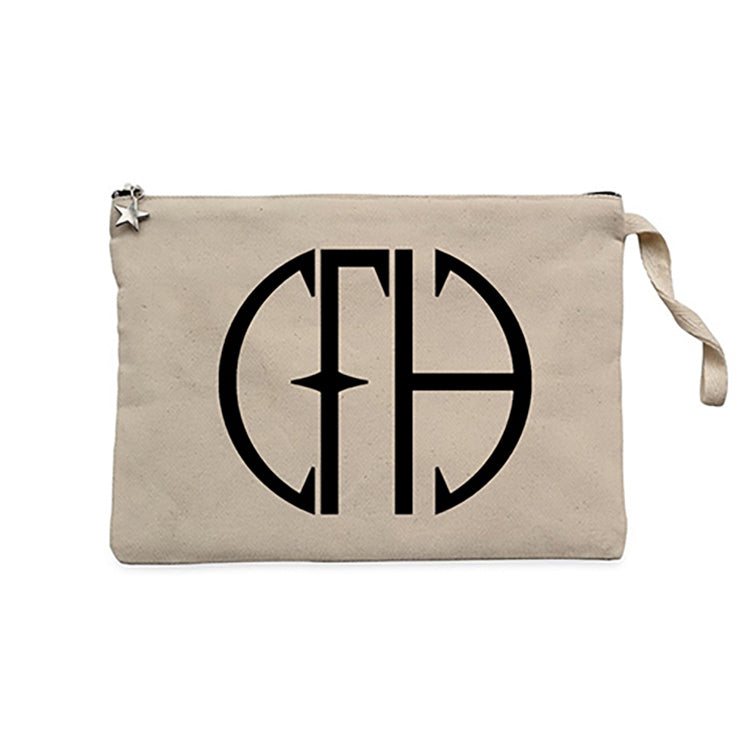 Pantera Figure Krem Clutch Astarlı Cüzdan / El Çantası