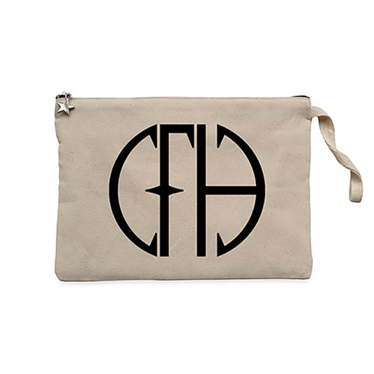 Pantera Figure Krem Clutch Astarlı Cüzdan / El Çantası