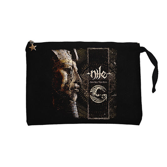 Nile Those Whom the Gods Detest Siyah Clutch Astarlı Cüzdan / El Çantası