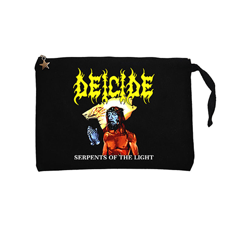 Deicide Serpents Of The Lıght Siyah Clutch Astarlı Cüzdan / El Çantası