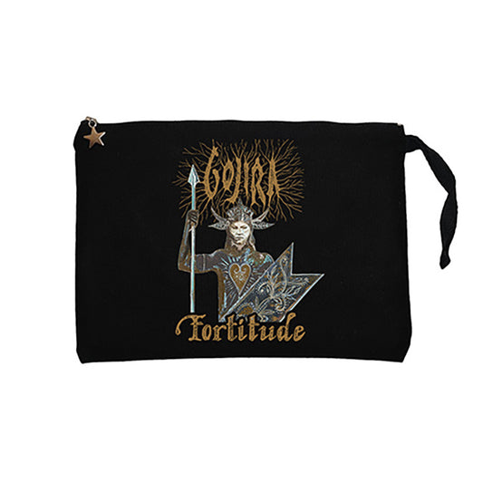 Gojira Fortitude Siyah Clutch Astarlı Cüzdan / El Çantası