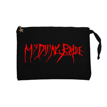 My Dying Bride Logo Siyah Clutch Astarlı Cüzdan / El Çantası