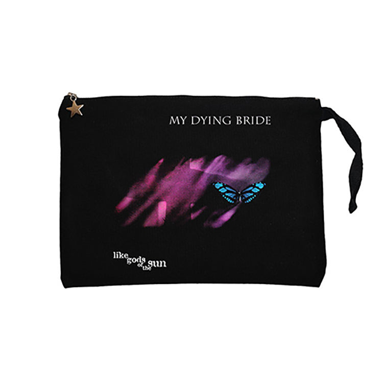 My Dying Bride Like Gods of The Sun Siyah Clutch Astarlı Cüzdan / El Çantası