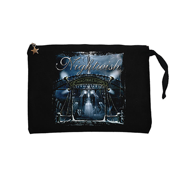 Nightwish Imaginaerum Siyah Clutch Astarlı Cüzdan / El Çantası