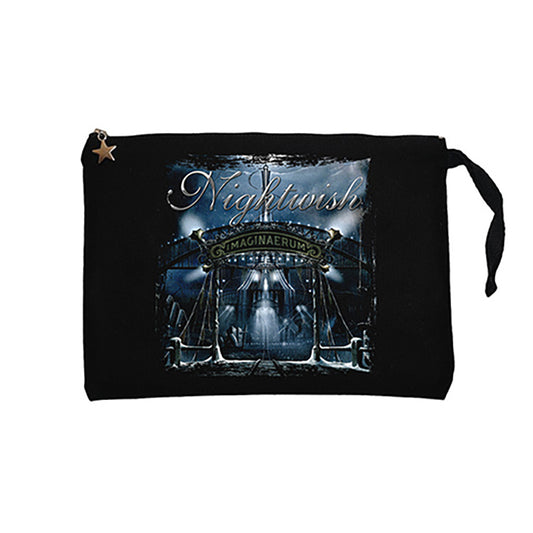 Nightwish Imaginaerum Siyah Clutch Astarlı Cüzdan / El Çantası