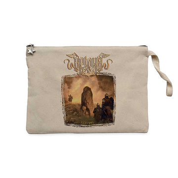 Arkona Slovo Krem Clutch Astarlı Cüzdan / El Çantası