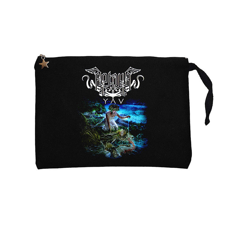 Arkona Yav Siyah Clutch Astarlı Cüzdan / El Çantası