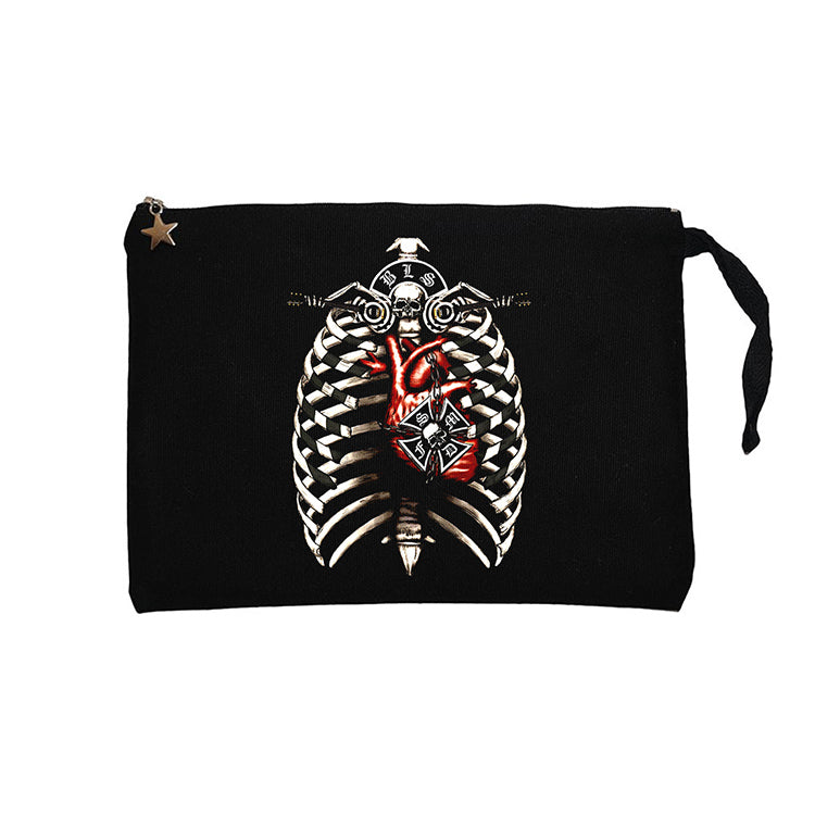 Black Label Es 106 Siyah Clutch Astarlı Cüzdan / El Çantası