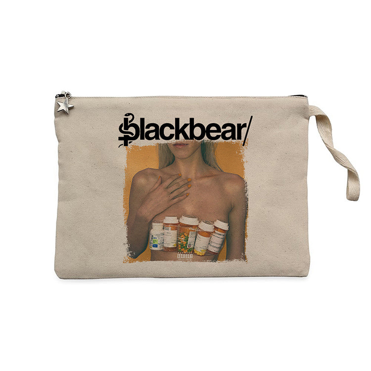 Blackbear Digital Drugs Krem Clutch Astarlı Cüzdan / El Çantası