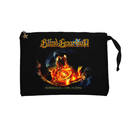 Blind Guardian Memories Siyah Clutch Astarlı Cüzdan / El Çantası
