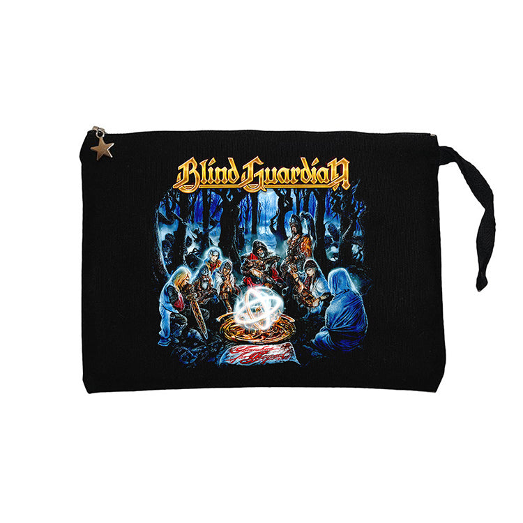 Blind Guardian Somewhere Far Beyond Siyah Clutch Astarlı Cüzdan / El Çantası