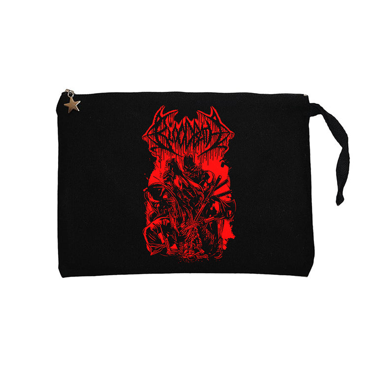 Bloodbath Join Siyah Clutch Astarlı Cüzdan / El Çantası