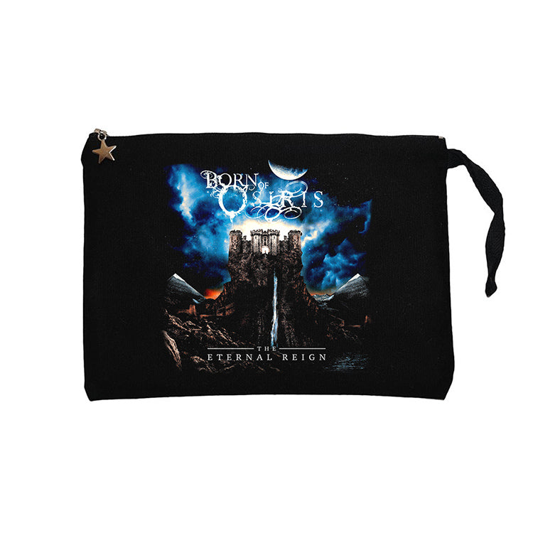 Born of Osiris the Eternal Reign Siyah Clutch Astarlı Cüzdan / El Çantası