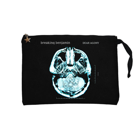 Breaking Benjamin Dear Agony Siyah Clutch Astarlı Cüzdan / El Çantası