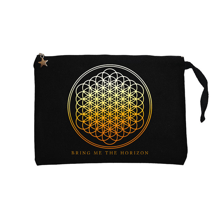 Bring Me The Horizon Sempiternal Siyah Clutch Astarlı Cüzdan / El Çantası