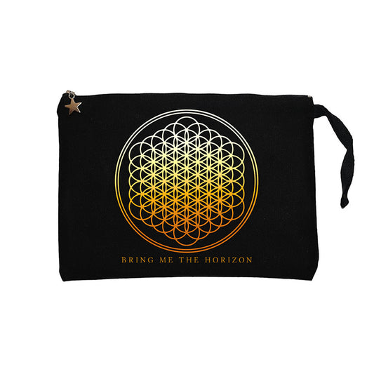 Bring Me The Horizon Sempiternal Siyah Clutch Astarlı Cüzdan / El Çantası