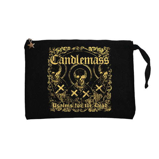 Candlemass Psalms For The Dead Siyah Clutch Astarlı Cüzdan / El Çantası