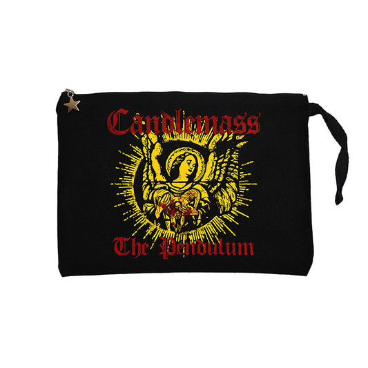 Candlemass the Pendulum Siyah Clutch Astarlı Cüzdan / El Çantası