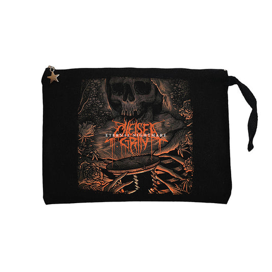Chelsea Grin Eternal Nightmare Siyah Clutch Astarlı Cüzdan / El Çantası