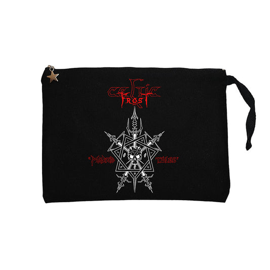 Celtic Frost Morbid Tales Siyah Clutch Astarlı Cüzdan / El Çantası