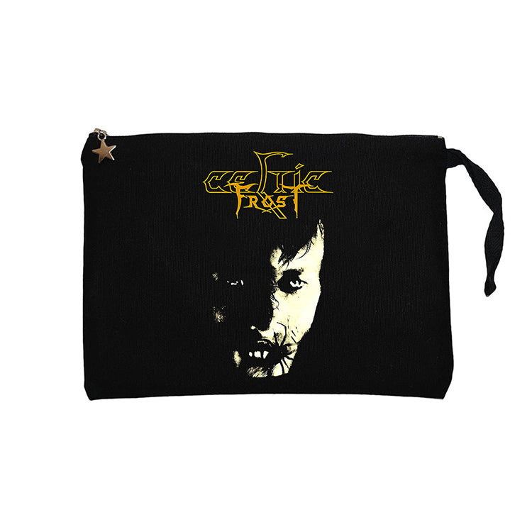 Celtic Frost Monotheist Siyah Clutch Astarlı Cüzdan / El Çantası