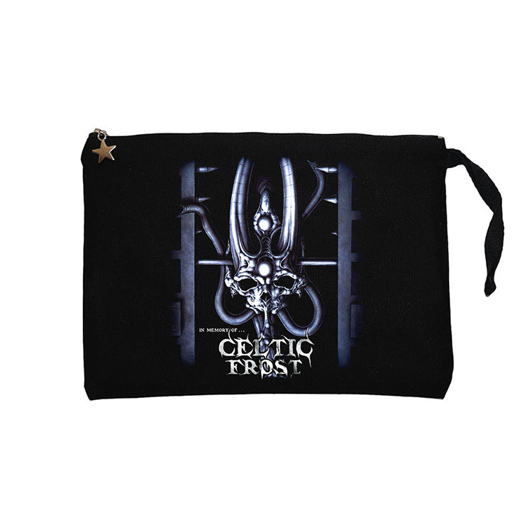 Celtic Frost In Memory Siyah Clutch Astarlı Cüzdan / El Çantası