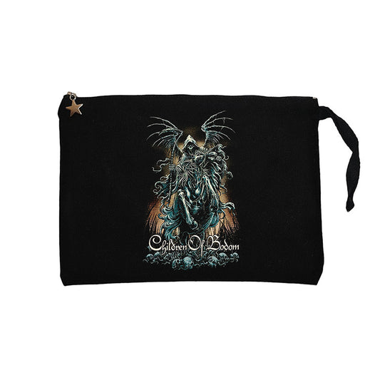 Children of Bodom Horseman Siyah Clutch Astarlı Cüzdan / El Çantası