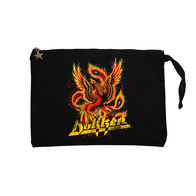 Dokken The Lost Songs 1978-1981 Siyah Clutch Astarlı Cüzdan / El Çantası